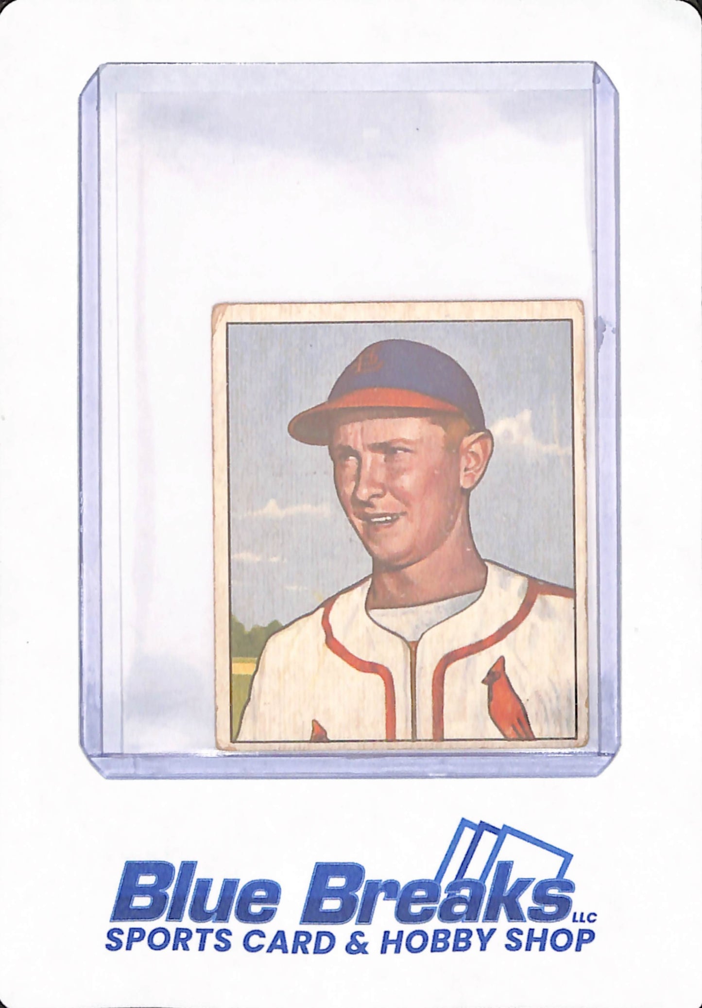 1950 Bowman - Al Schoendienst - Bowman - St Louis Cardinals