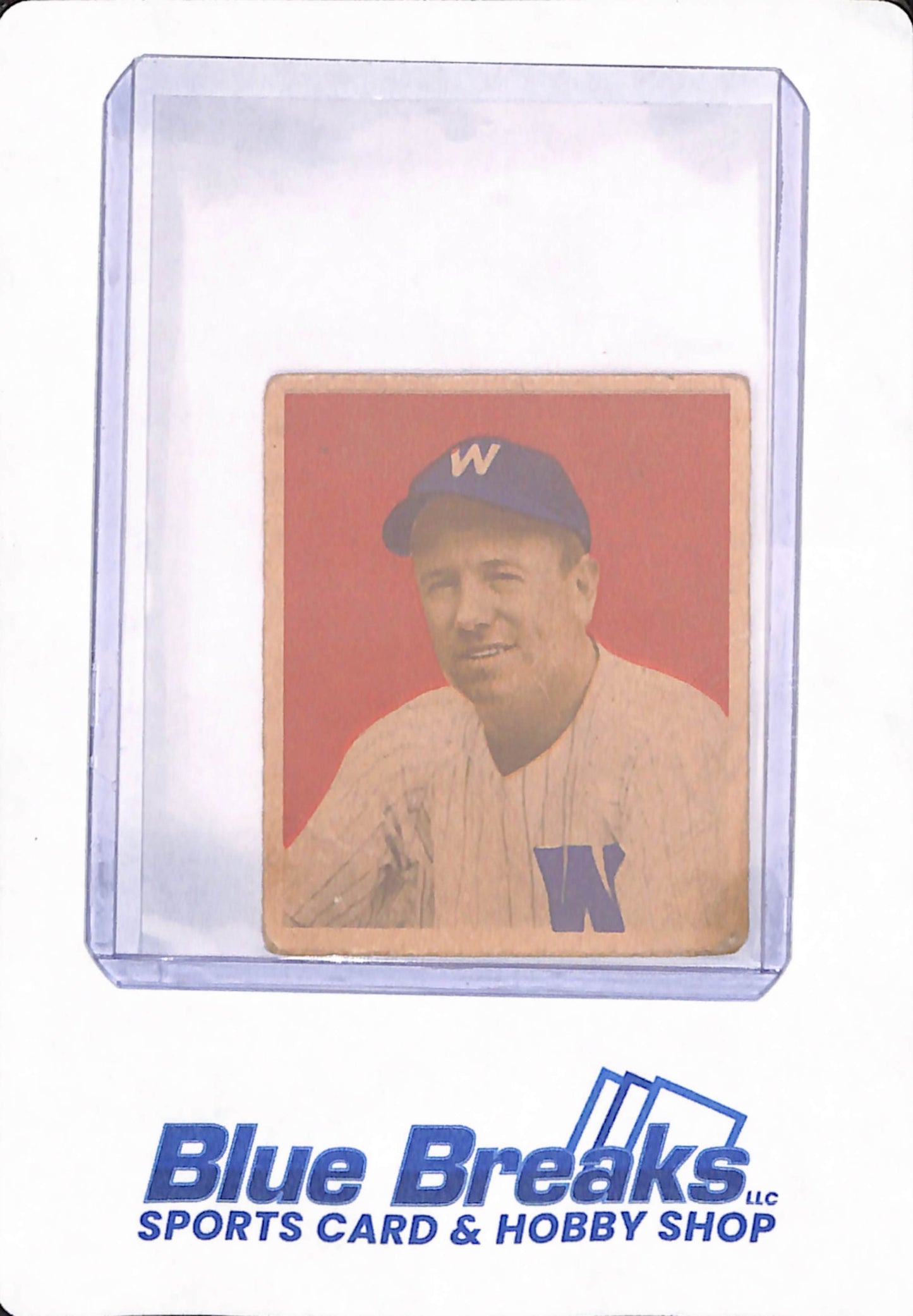 1949 Bowman - Tom McBride - # 74 - Baseball - Washington Senators