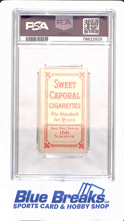 T206 - Sweet Caporal 150/30 - Wildfire Schultz - Chicago Cubs - PSA 4 - Front View