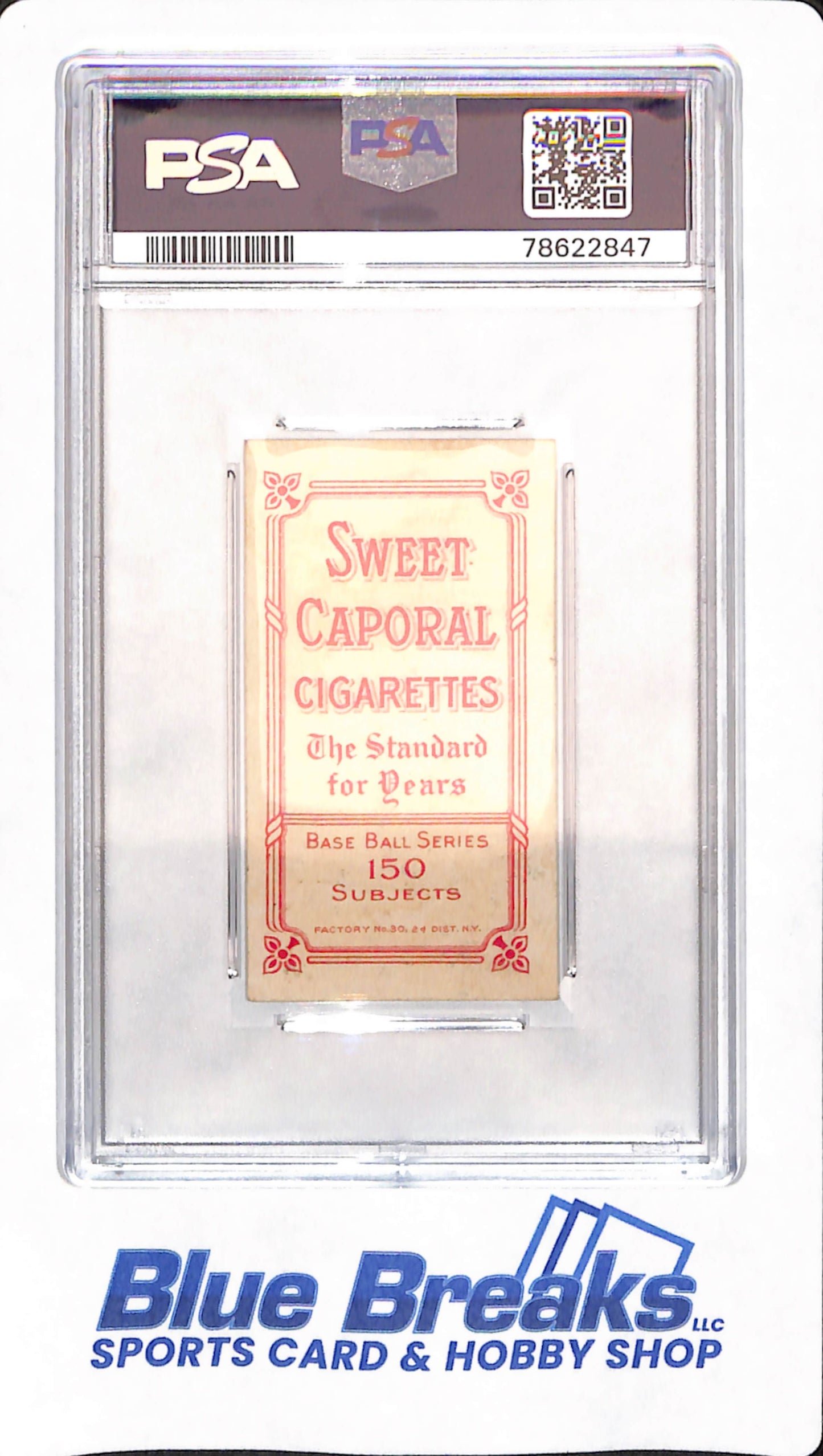 T206 - Sweet Caporal 150/30 - Ed Abbaticchio - Baseball - PSA 2 - Brown Sleeves