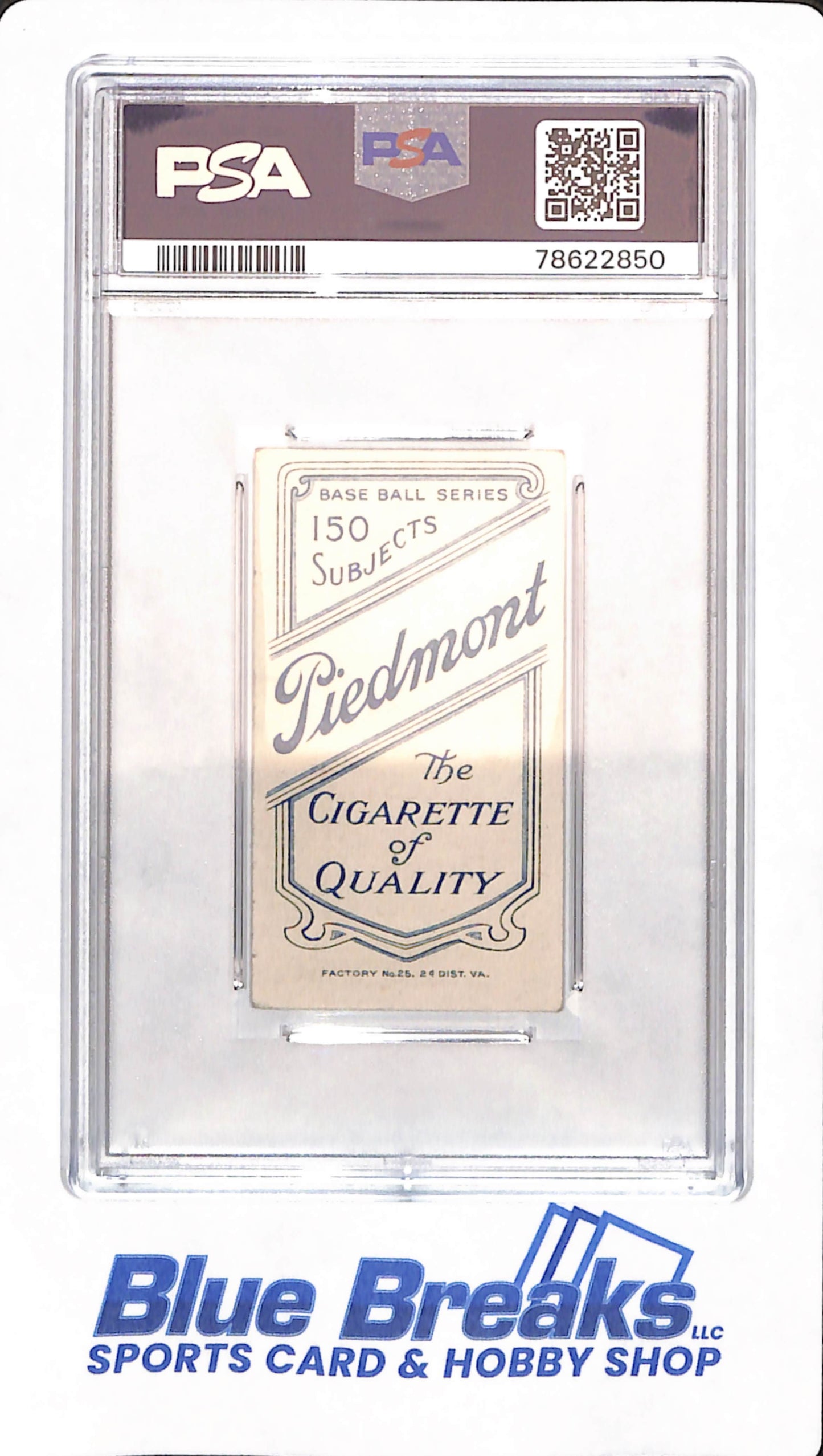 T206 - Piedmont 150 - Joe Birmingham - PSA 4 (MK) - Baseball - Cleveland