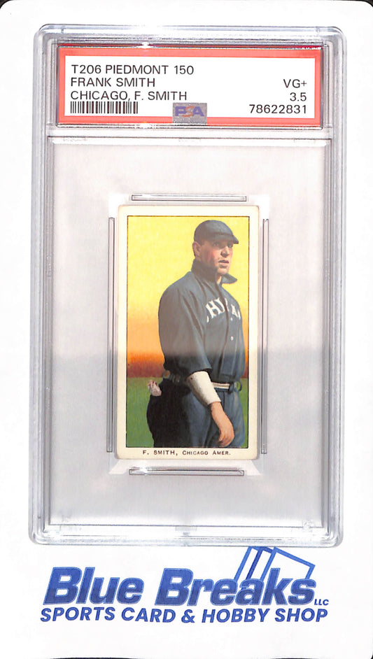 T206 - Piedmont 150 - Frank Smith - Baseball - PSA 3.5 - Chicago White Sox