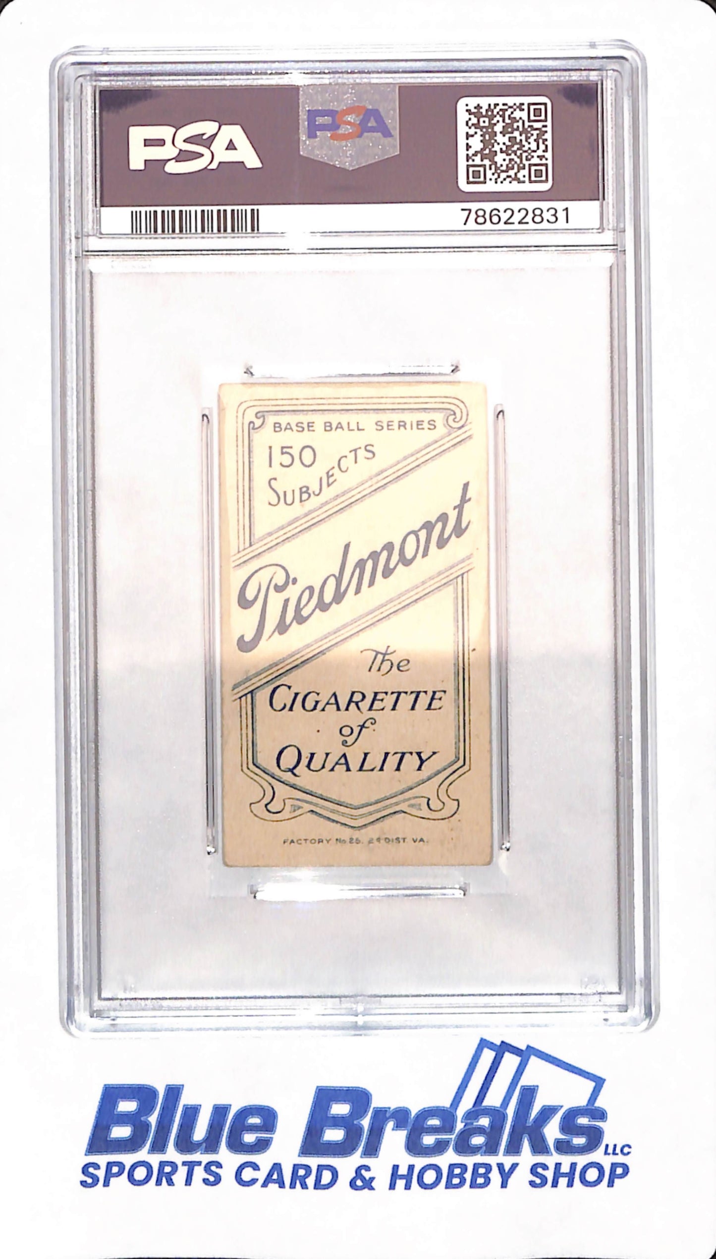 T206 - Piedmont 150 - Frank Smith - Baseball - PSA 3.5 - Chicago White Sox