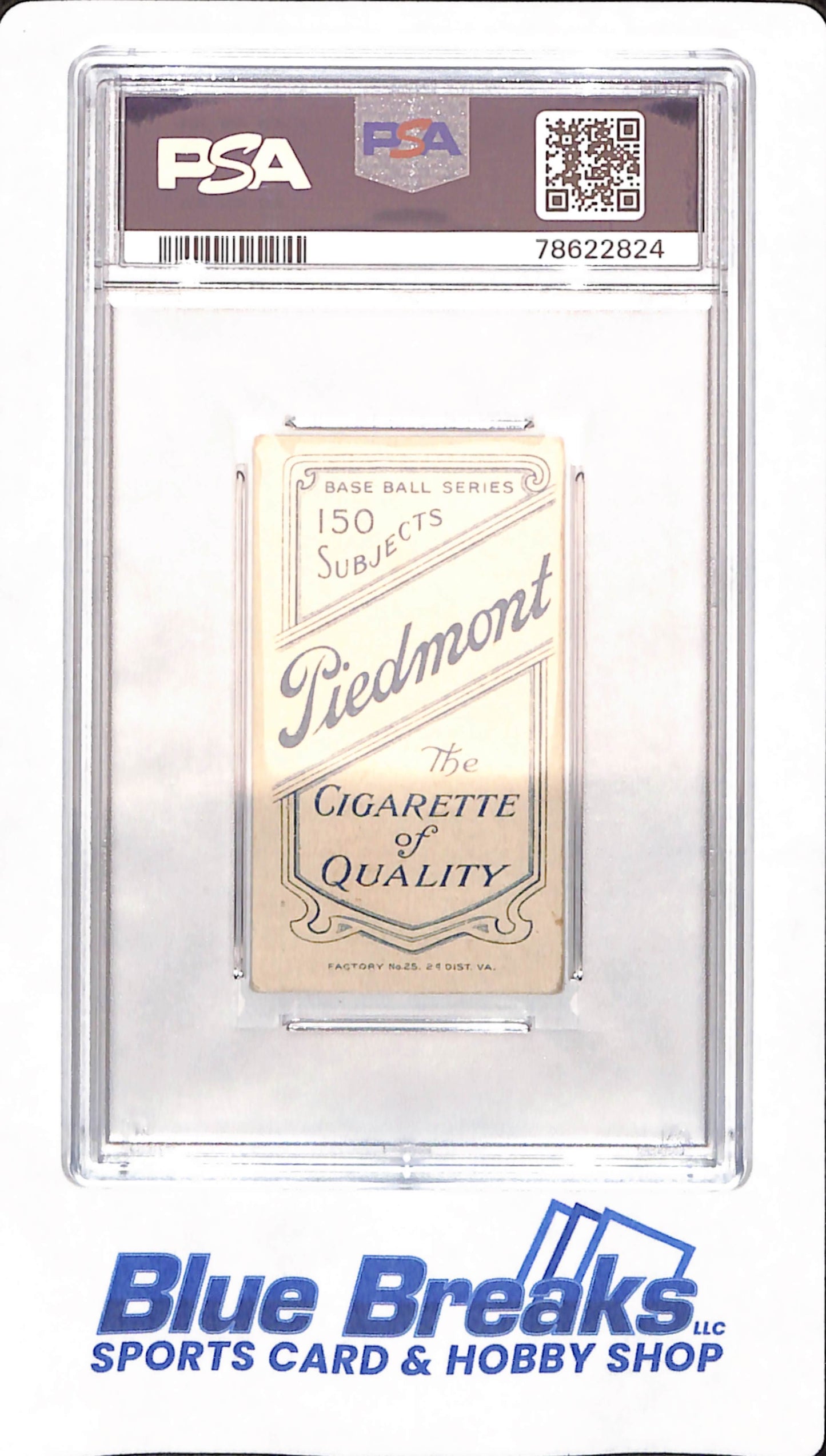 T206 - Piedmont 150 - Germany Schaefer - Baseball - PSA 2.5 - Detroit Tigers