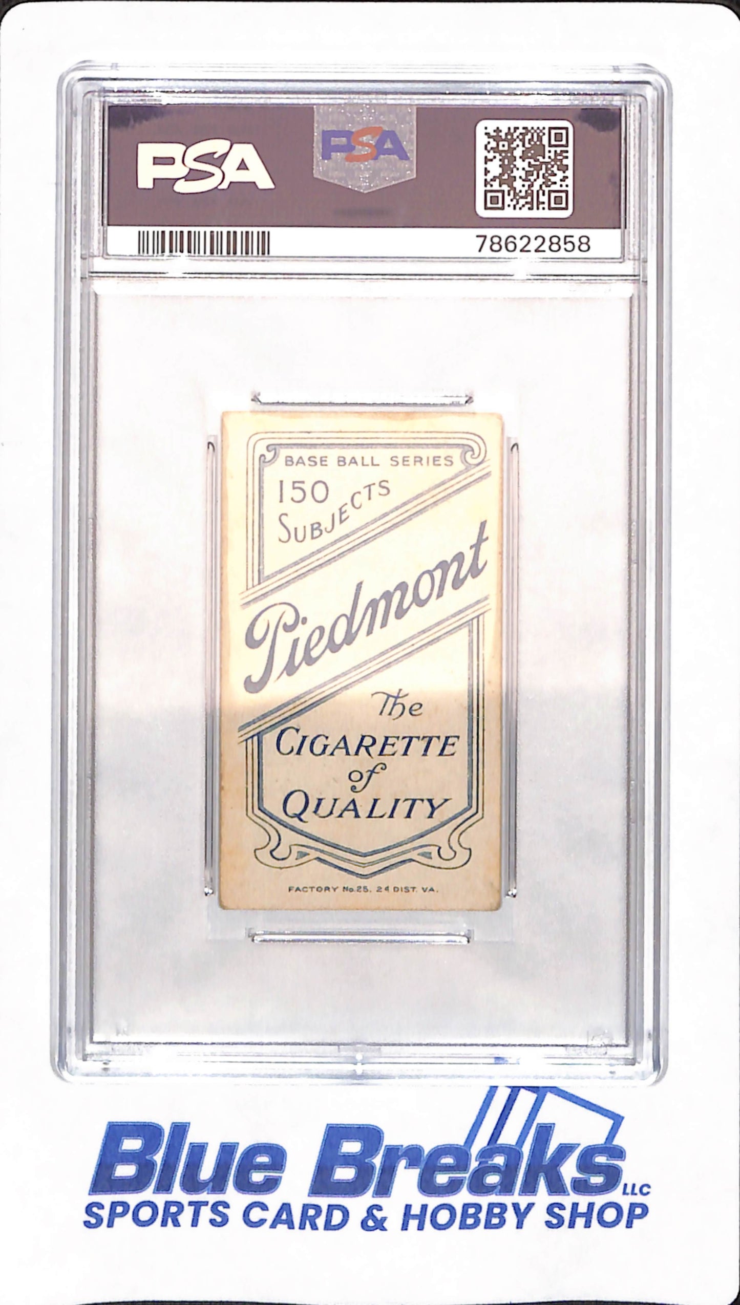 T206 - Piedmont 150 - J.J. Clarke - Baseball - PSA 2.5 - Cleveland