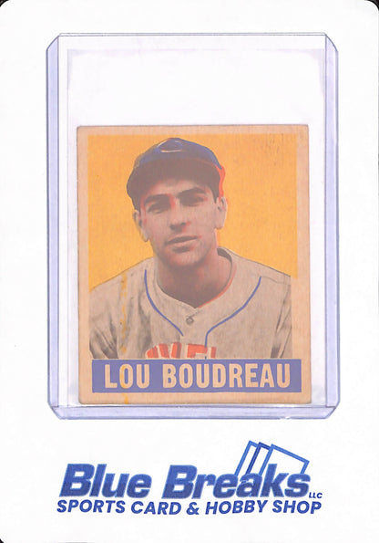 1948 Leaf - Lou Boudreau - # 106 - Baseball - Cleveland Indians / Guardians