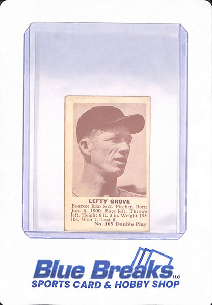 1941 - Lefty Grove - Double Play - Baseball - Boston Red Sox