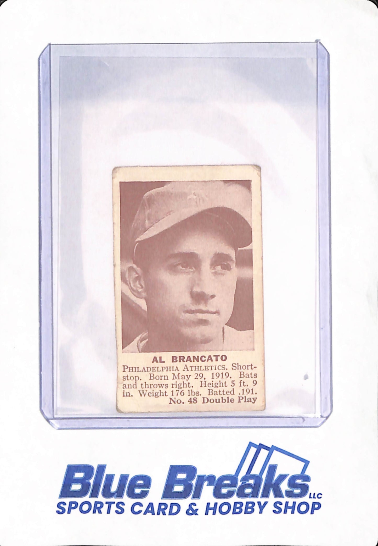 1941 Double Play - Al Brancato - Baseball - Philadelphia Athletics