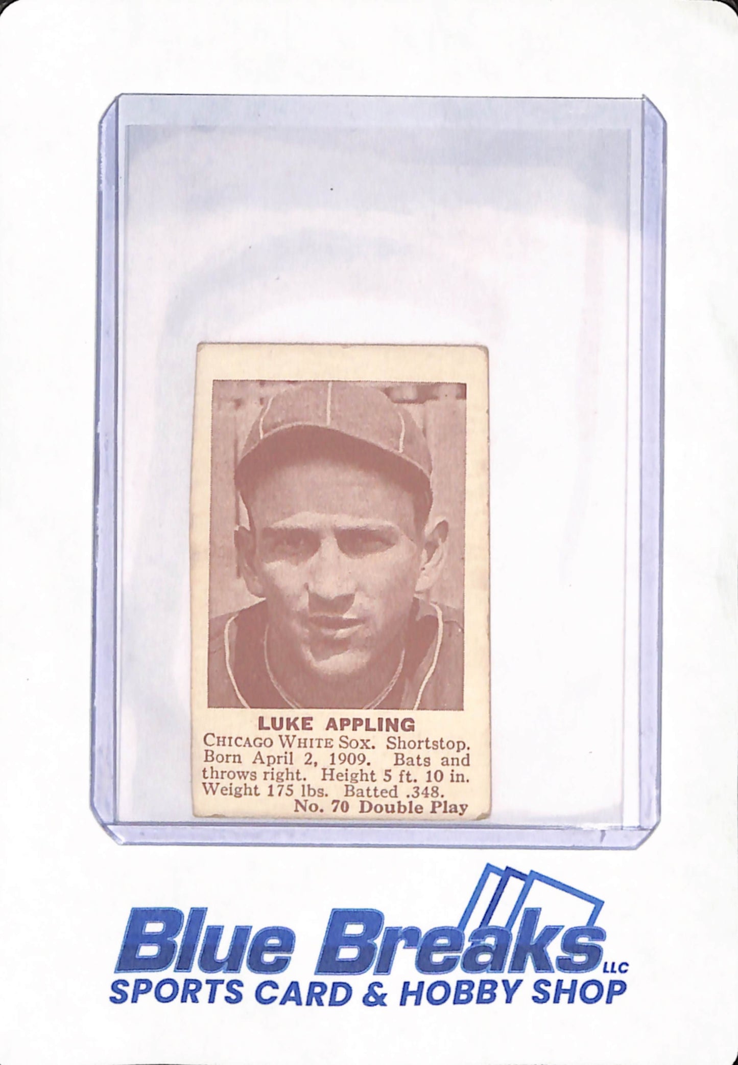 1941 Double Play - Luke Appling - Baseball - Chicago White Sox