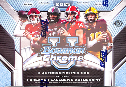 2025 Bowman University Chrome Breaker Delight - Football - Sealed Wax