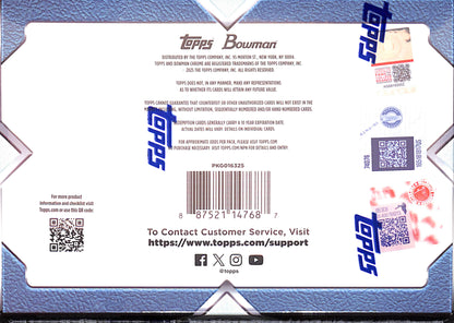 2025 Bowman University Chrome Breaker Delight - Football - Sealed Wax