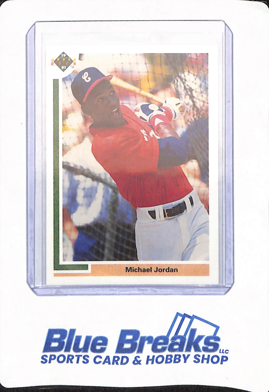 1991 Upper Deck - Michael Jordan - # SP1 - Chicago White Sox - Baseball - Basketball