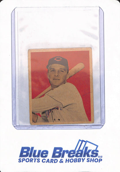 1949 Bowman - Frank Baumholtz - Baseball - Cincinnati Reds