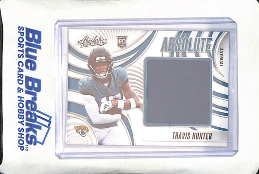 2025 Panini Absolute - Travis Hunter - Jumbo Patch - RC - Jacksonville Jaguars - Football - #AJ-THR