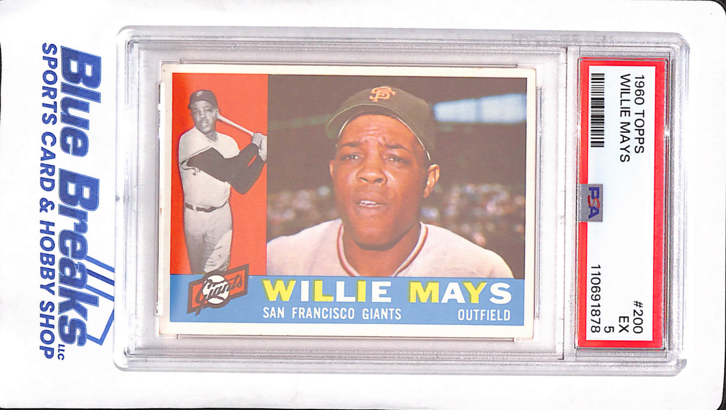 1960 Topps - Willie Mays - San Francisco Giants - PSA 5 - Baseball - #200