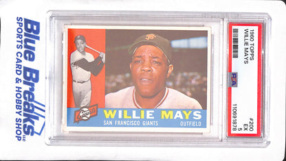 1960 Topps - Willie Mays - San Francisco Giants - PSA 5 - Baseball - #200