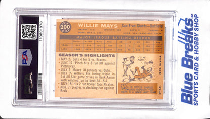 1960 Topps - Willie Mays - San Francisco Giants - PSA 5 - Baseball - #200