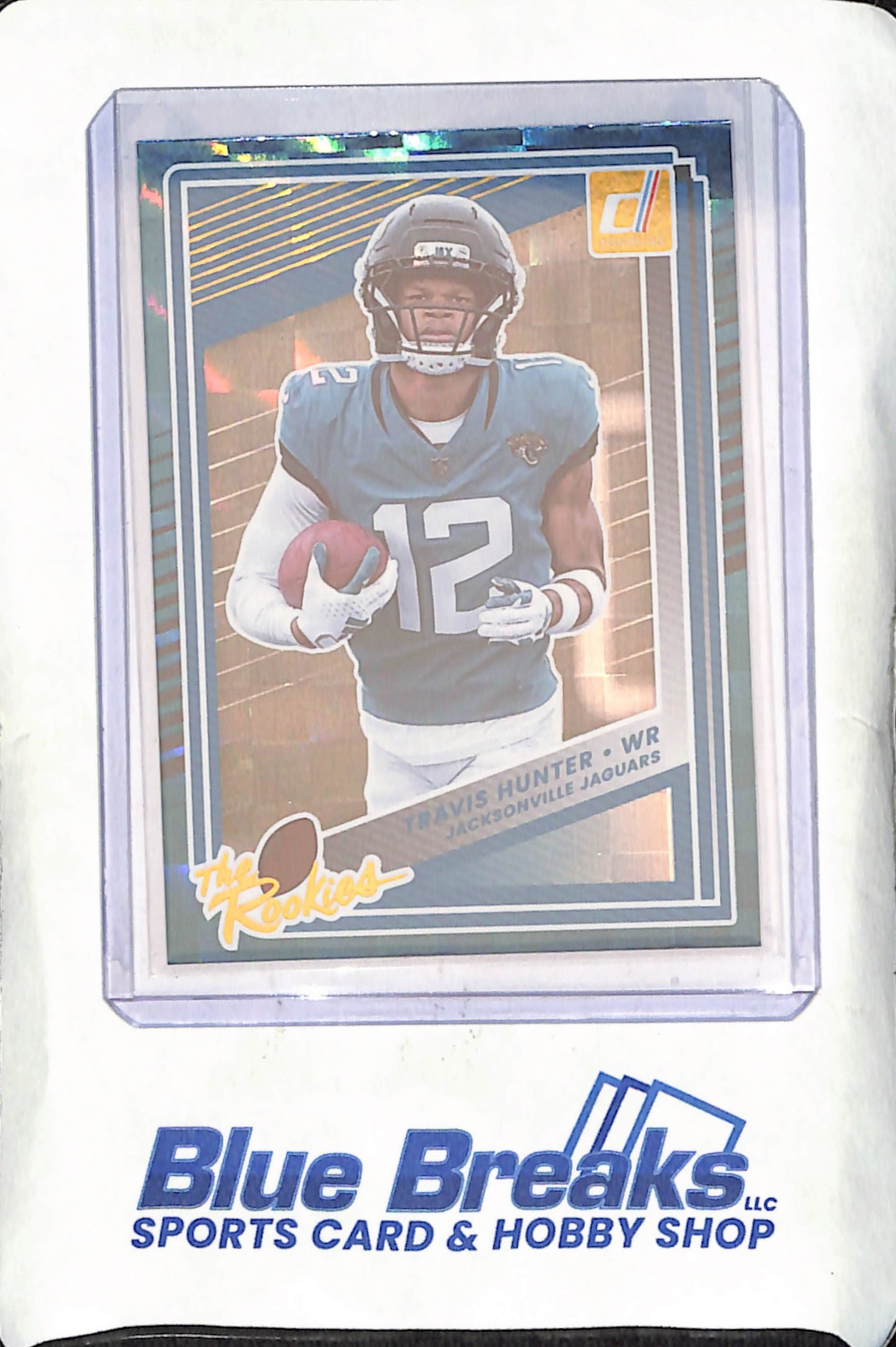 2025 Panini Donruss - Travis Hunter - The Rookies - Jacksonville Jaguars - Football - #3
