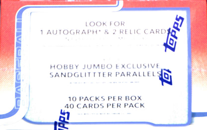 2025 Topps Update Hobby Jumbo - Baseball - Sealed Wax