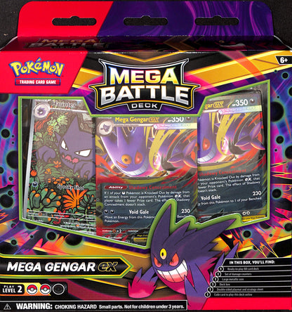 Pokemon - Mega Battle Deck - Mega Gengar ex - Sealed Wax