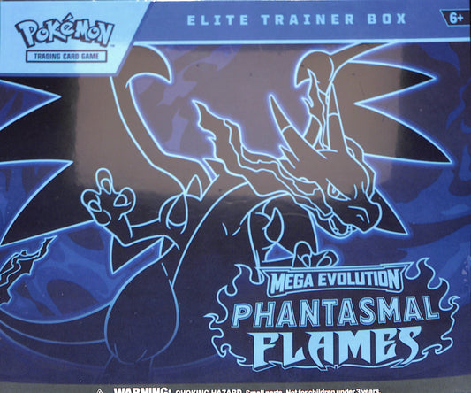 Pokemon - Mega Evolution Phantasmal Flames Elite Trainer Box - Sealed Wax