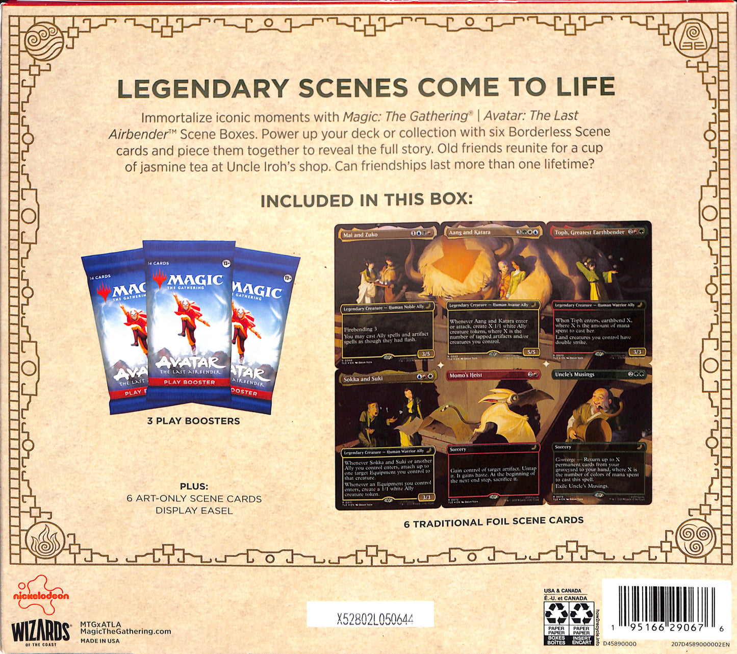 Magic the Gathering - Scene Box: Tea Time at the Jasmine Dragon - Avatar: The Last Airbender - Sealed Wax