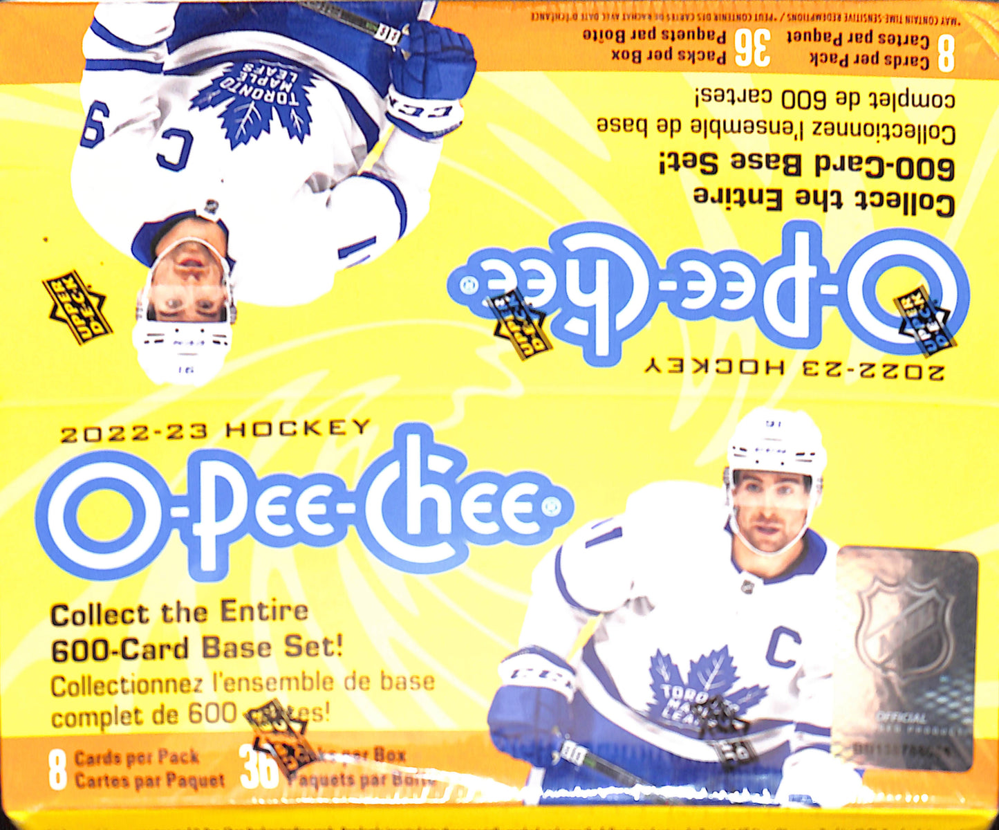 2022/23 Upper Deck O-Pee-Chee Ice Hockey Retail 36-Pack Box - Sealed Wax