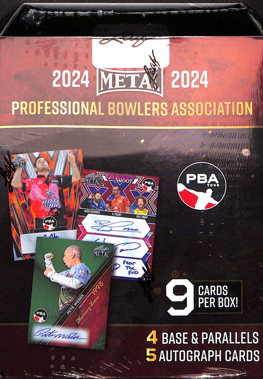 2024 Leaf Metal Professional Bowlers Association PBA Hobby Box - Other Sport - Sealed Wax