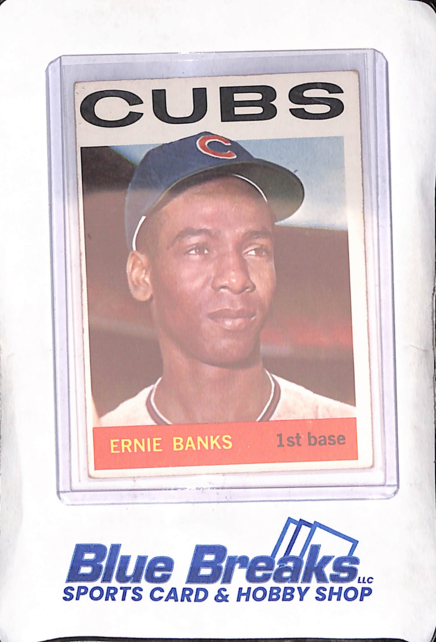 1964 Topps - Ernie Banks - Chicago Cubs - Baseball - #55
