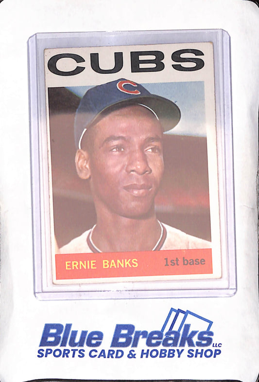 1964 Topps - Ernie Banks - Chicago Cubs - Baseball - #55