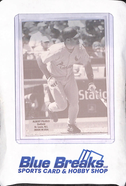 2003 Donruss - Albert Pujols - Legend Code Checklist - 20/25 - St Louis Cardinals - Baseball - #2