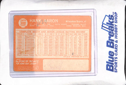 1964 Topps - Hank Aaron - Atlanta Braves - Baseball - #300