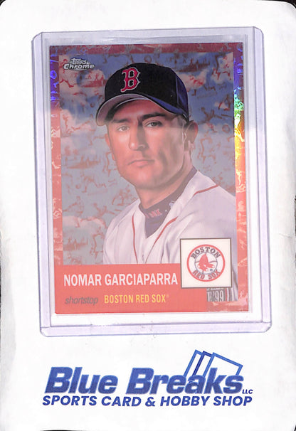 2022 Topps Platinum - Nomar Garciaparra - Toile Refractor - 49/75 - Boston Red Sox - Baseball - #451