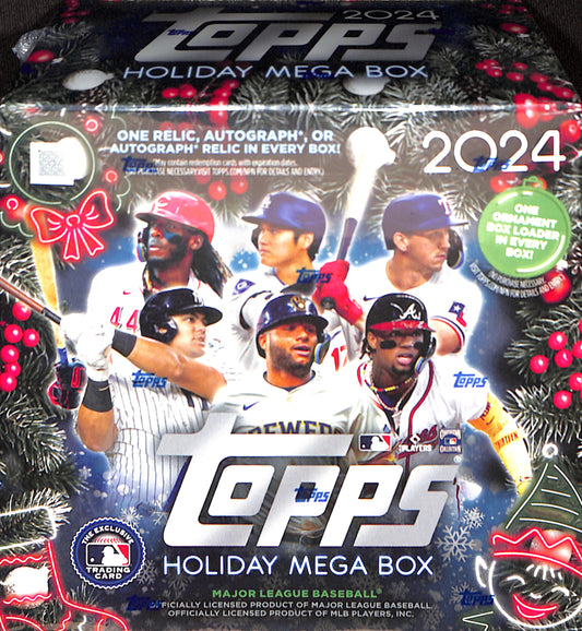 2024 Topps Baseball Holiday Mega Box - Sealed Wax