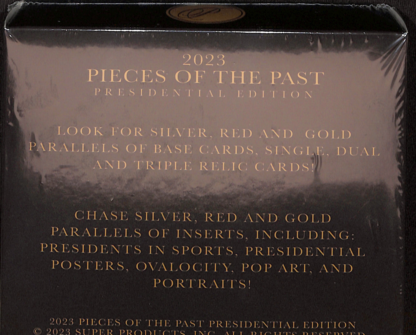 2023 Super Break Pieces of the Past Presidential Edition Box - Entertainment - Sealed Wax