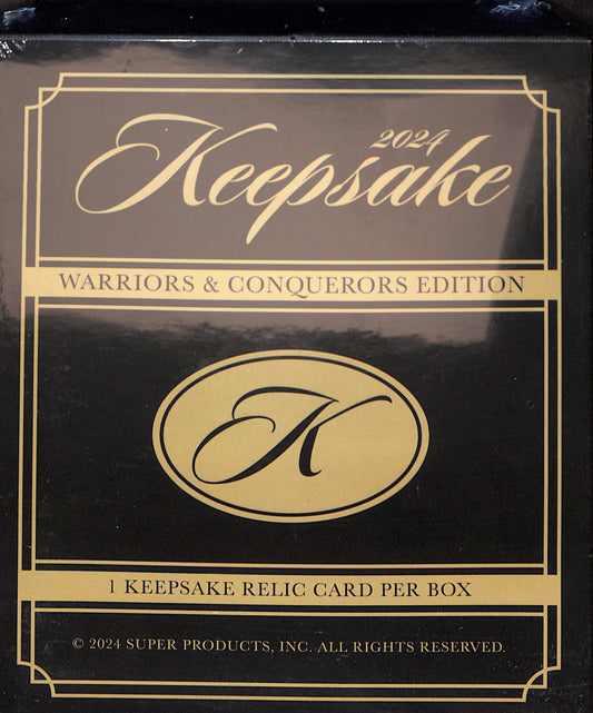 Keepsake Warriors & Conquerors Edition Hobby Box (Super Break 2024) - Entertainment - Sealed Wax