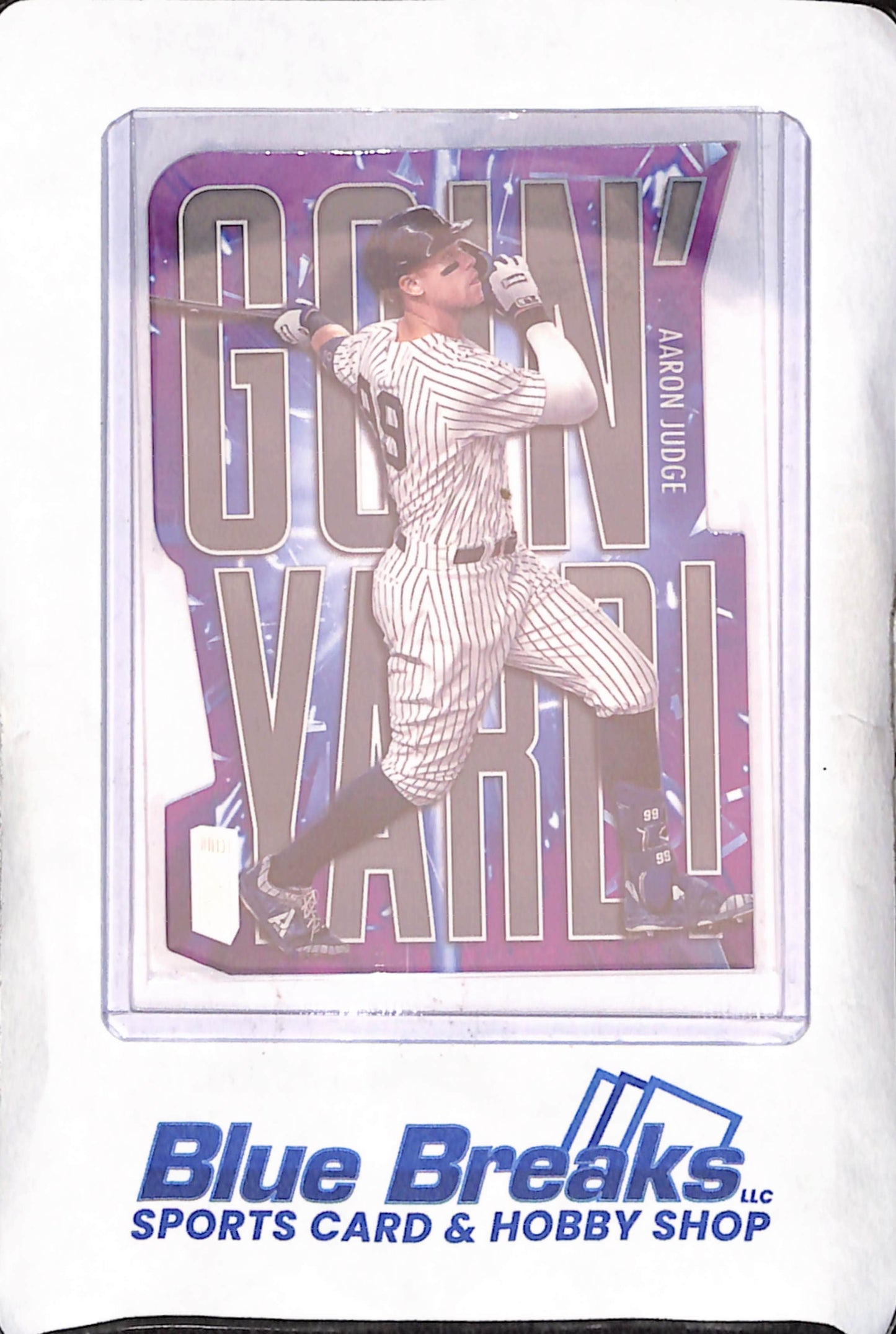2023 Topps Stadium Club - Aaron Judge - Goin' Yard Die-Cut - New York Yankees - Baseball - #GY-6