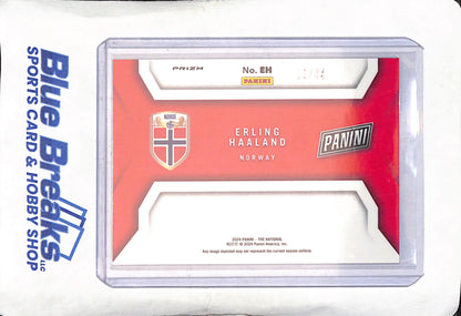 2024 Panini VIP National Gold Pack - Erling Haaland - Color Blast - 12/44 - Norway - Soccer - #EH