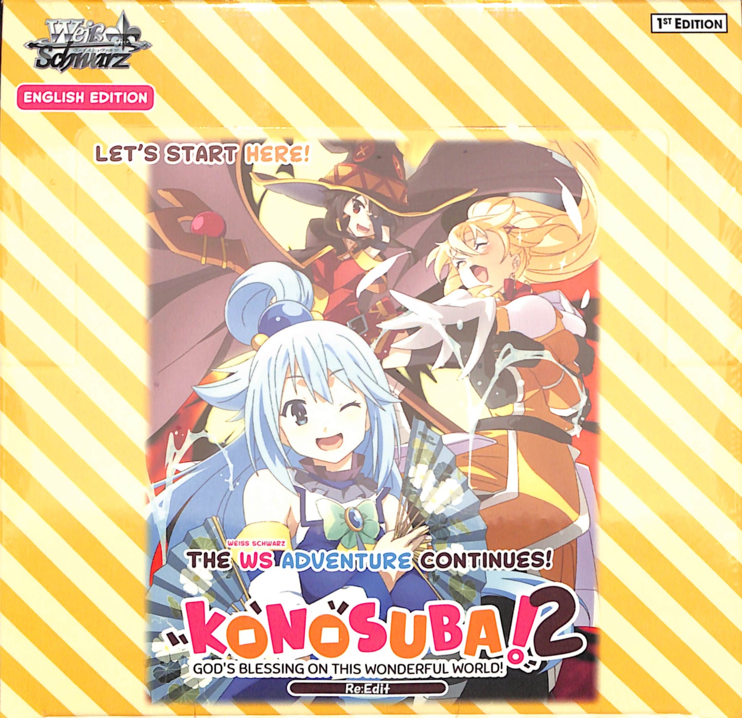 2025 Weiss Schwarz - Konosuba!2 - English 1st Edition - Sealed Wax