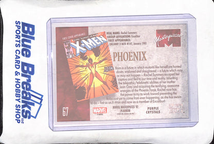 2024 Upper Deck Marvel Masterpieces '92 - Phoenix - Purple Chrystal - #67