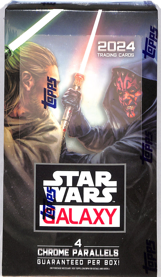 2024 Topps Star Wars Chrome Galaxy Hobby Box - Sealed Wax