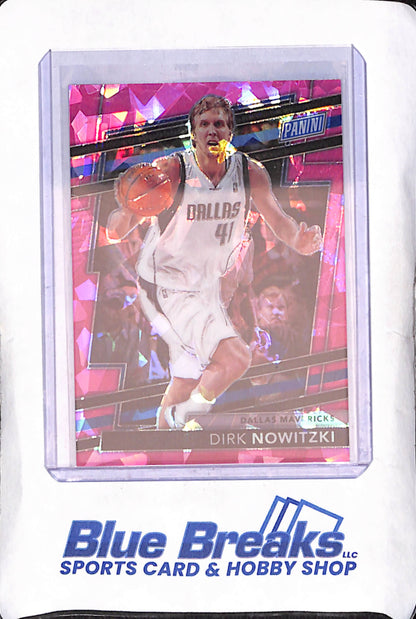 2024 Panini VIP National Gold Pack - Dirk Nowitzki - Pink Prizm - Dallas Mavericks - 67/88 - Basketball - #30