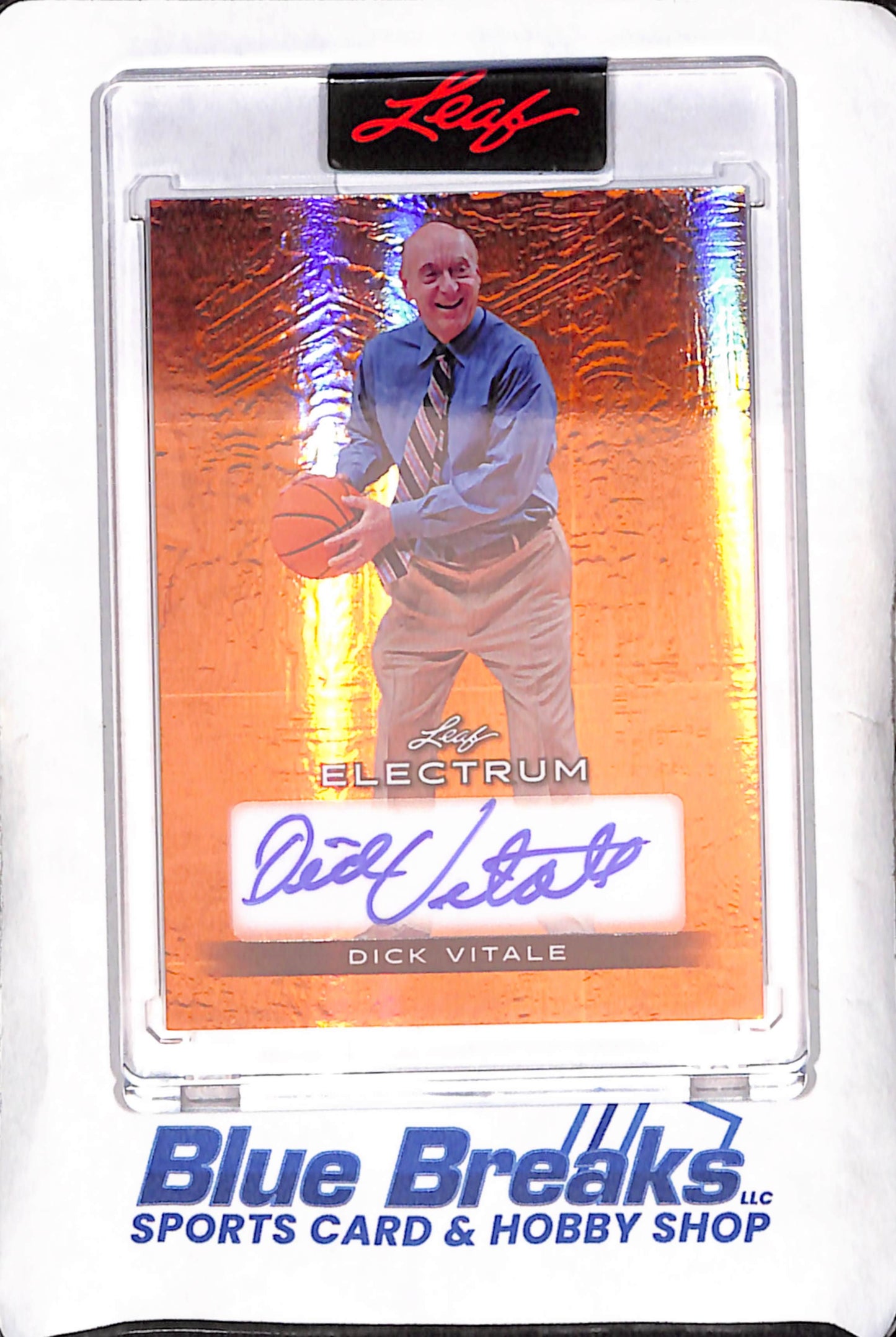 2024 Leaf Electrum - Dick Vitale - Autograph - Basketball - #BA-DV1