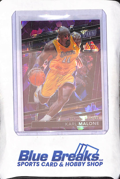 2024 Panini National VIP Gold Pack - Karl Malone - Purple Prizm - 45/49 - Los Angeles Lakers - Basketball - #26