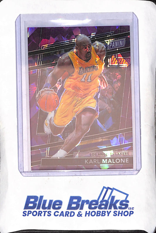 2024 Panini National VIP Gold Pack - Karl Malone - Purple Prizm - 45/49 - Los Angeles Lakers - Basketball - #26