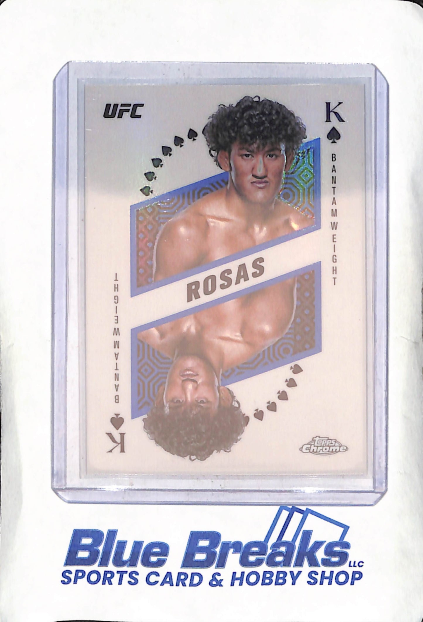 2025 Topps Chrome UFC - Raul Rosas - King and Queens - UFC - Bantamweight - #KAQ-3