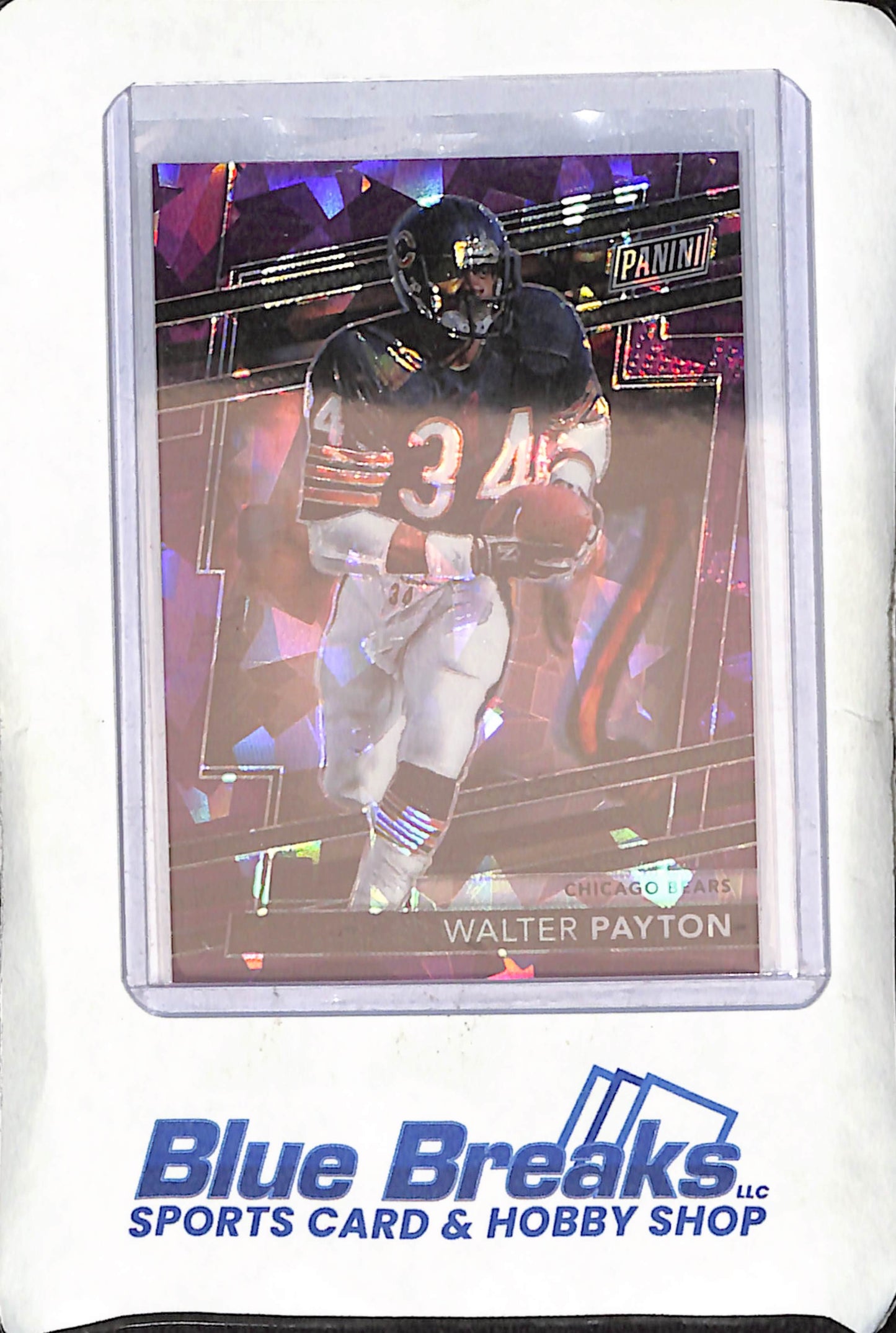 2024 National VIP Gold Pack - Walter Payton - Purple Prizm - 43/49 - Chicago Bears - Football - #2
