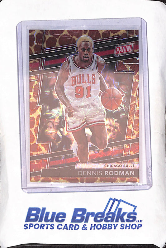 2024 Panini National VIP Gold Pack - Dennis Rodman - Giraffe Prizm - Chicago Bulls - Basketball - #38