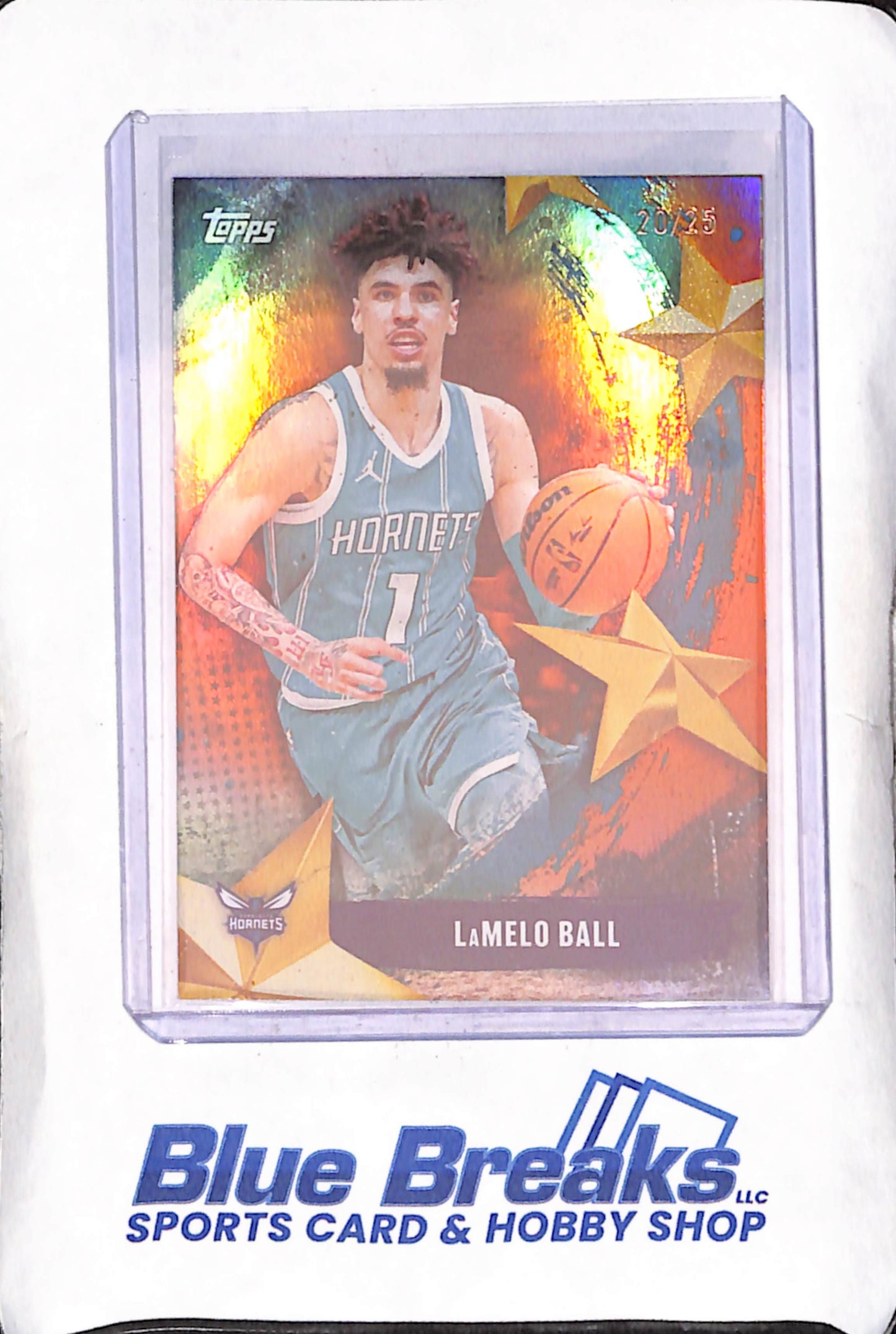 2025 Topps - LaMelo Ball - Stars of NBA - Charlotte Hornets - Basketball - #SA-29