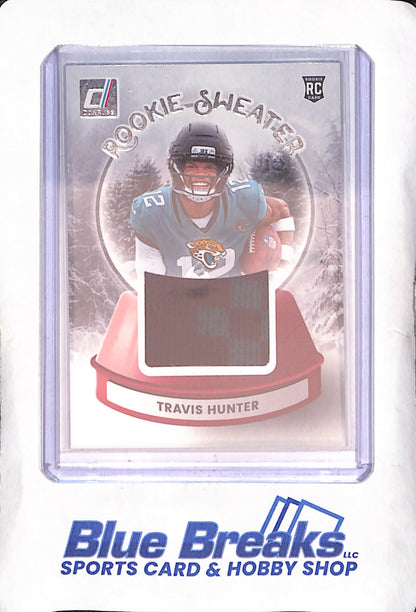 2025 Panini Donruss - Travis Hunter - Rookie Sweater - RC - Relic - Jacksonville Jaguars - Football - #SWE-THR